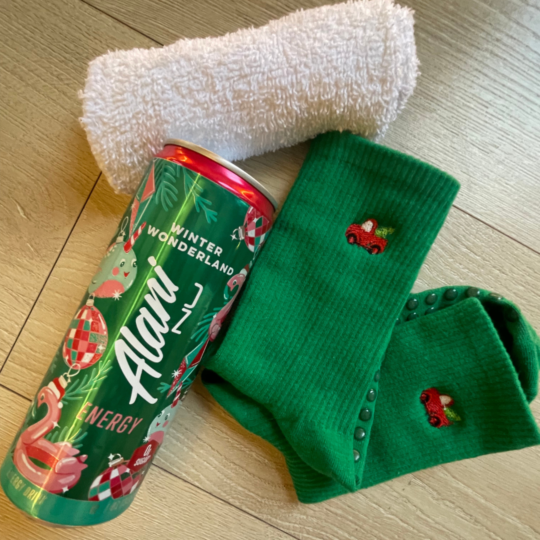 Hallmark Christmas Tree Truck Grip Socks