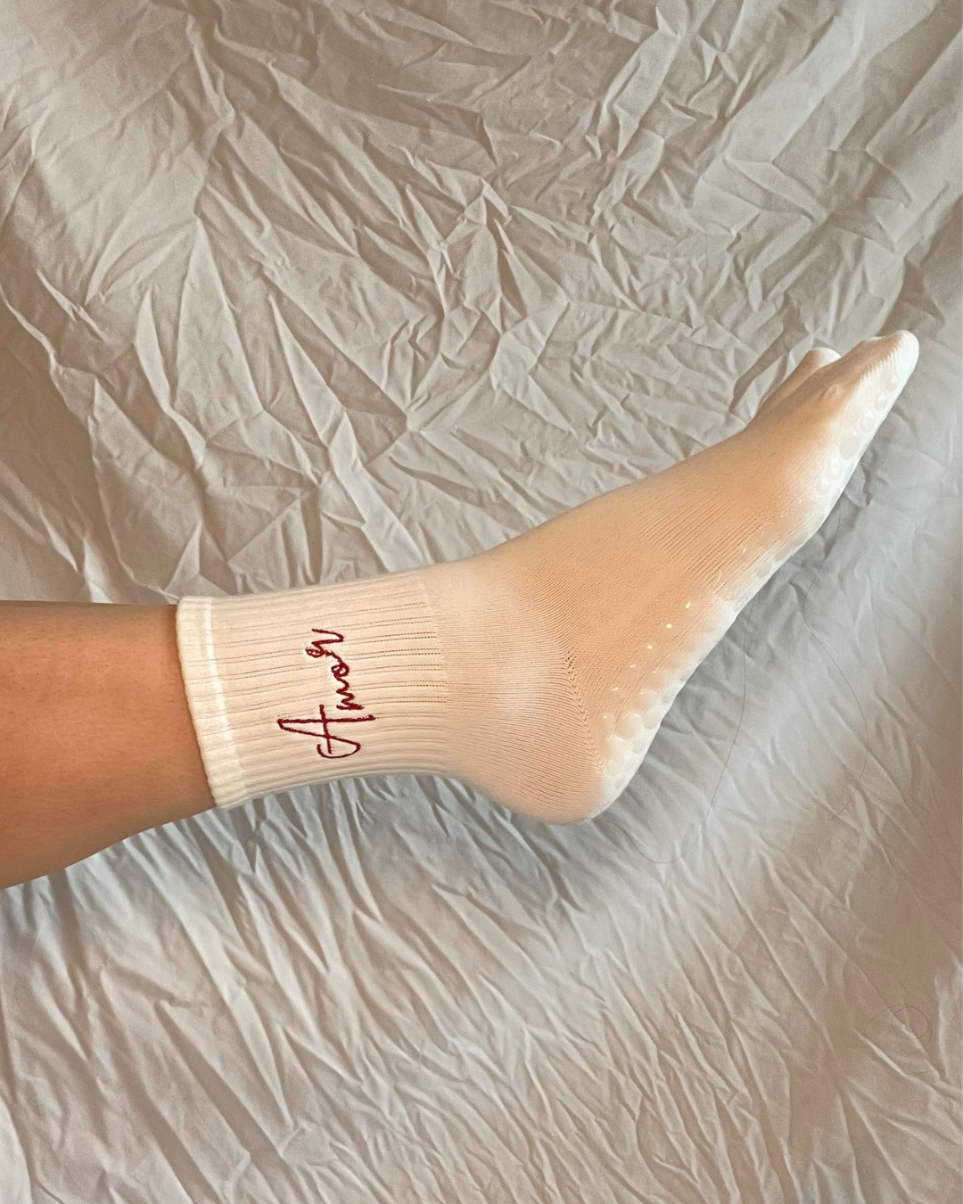 Amor Grip Socks-Valentine's Day