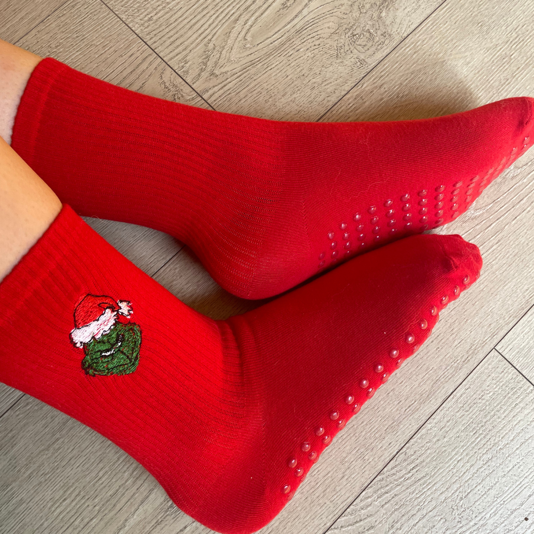 Christmas Grip Socks