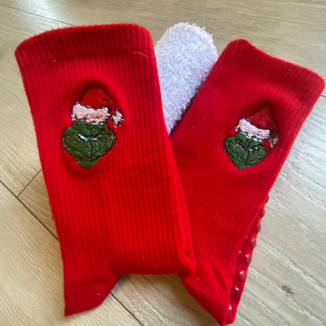Christmas Grip Socks